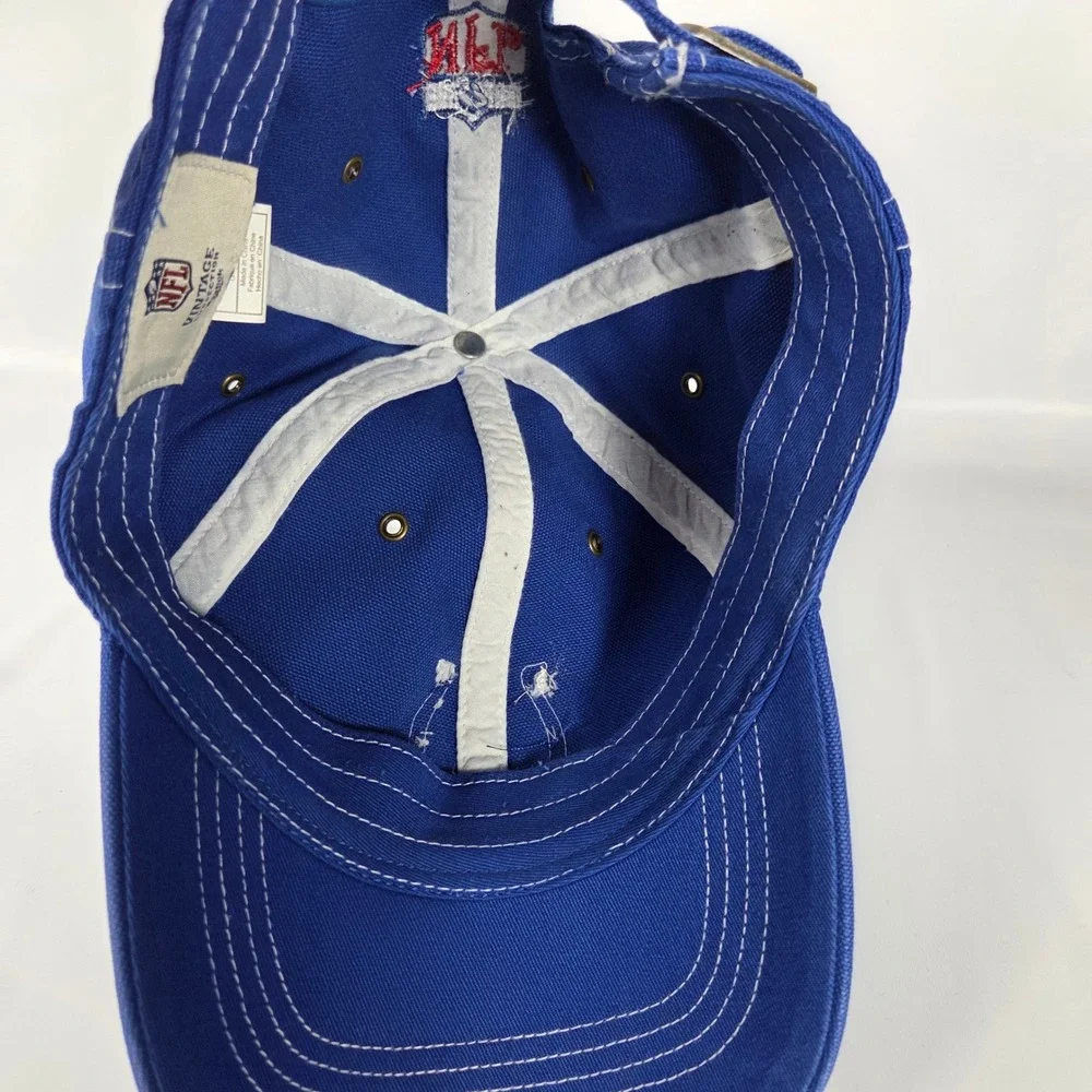 NFL Indianapolis Colts Blue Greatest Game Ever Played Adjustable Dad Hat Cap